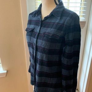 Patagonia Organic Cotton Midweight Fjord Flannel Shirt Sz 2
